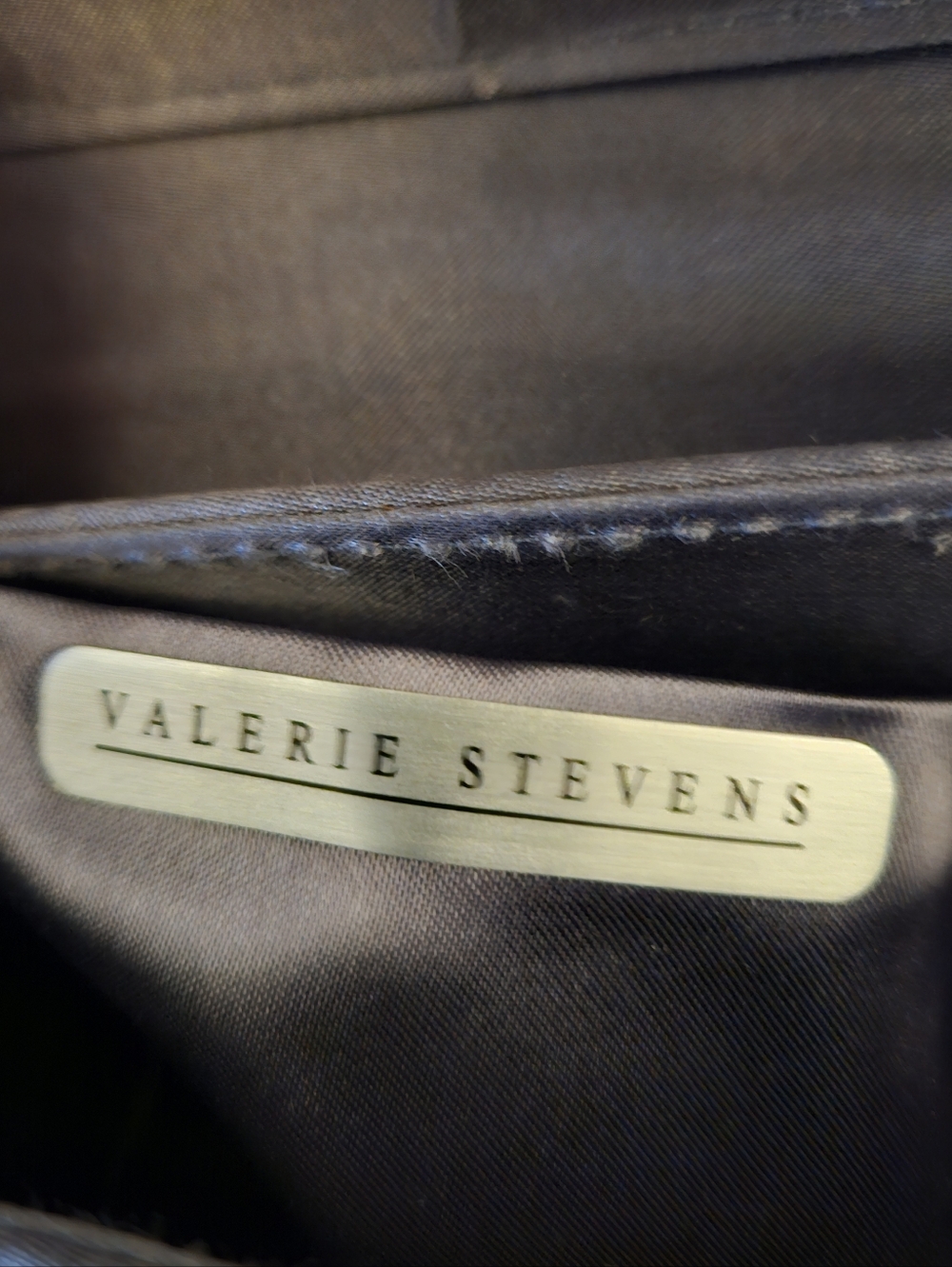 Valerie Stevens Sequin Baguette Blue Silver Buckle Formal Bag - Picture 3 of 6